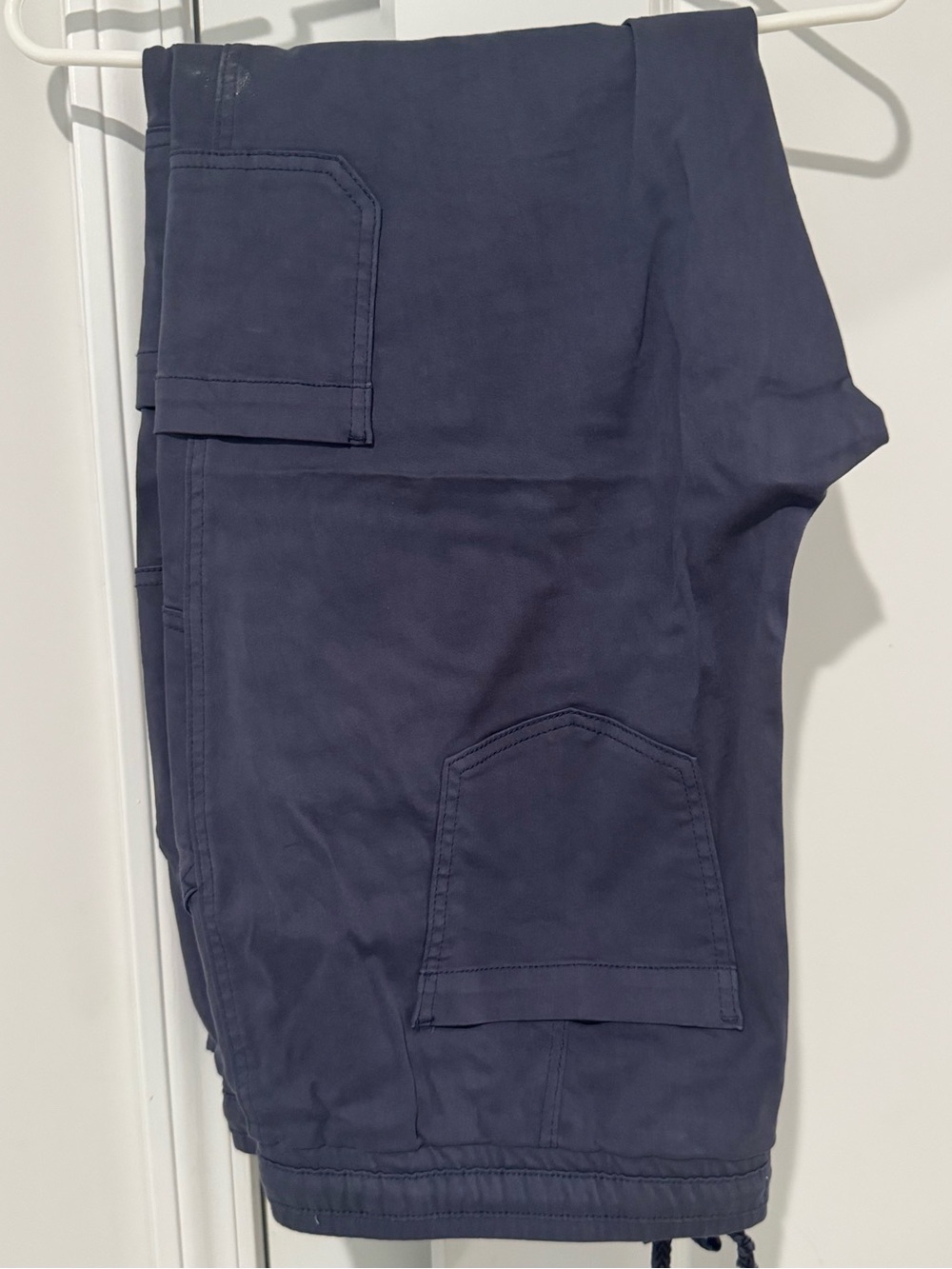 Maurices Blue Cargo-Style Skinny Pants